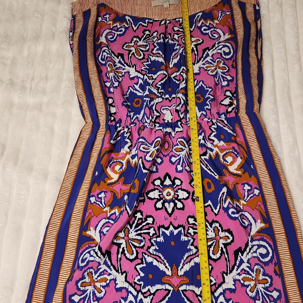 Vibrant Floral Sleeveless Dress